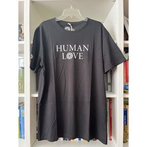 NWT Fotografiska Human Love unisex tee, XXL